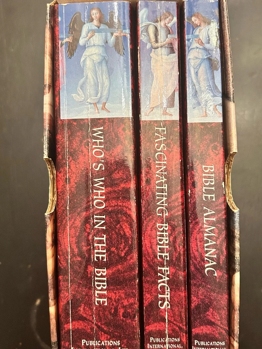 Bible Reference Book Set - Cream Covers